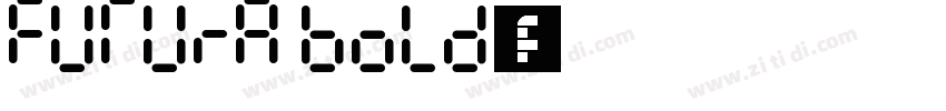 FUTURA BOLD字体字体转换